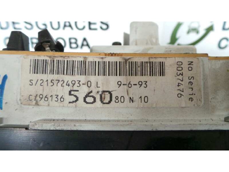 Recambio de cuadro instrumentos para citroën xantia berlina referencia OEM IAM 9613656080  215724930L