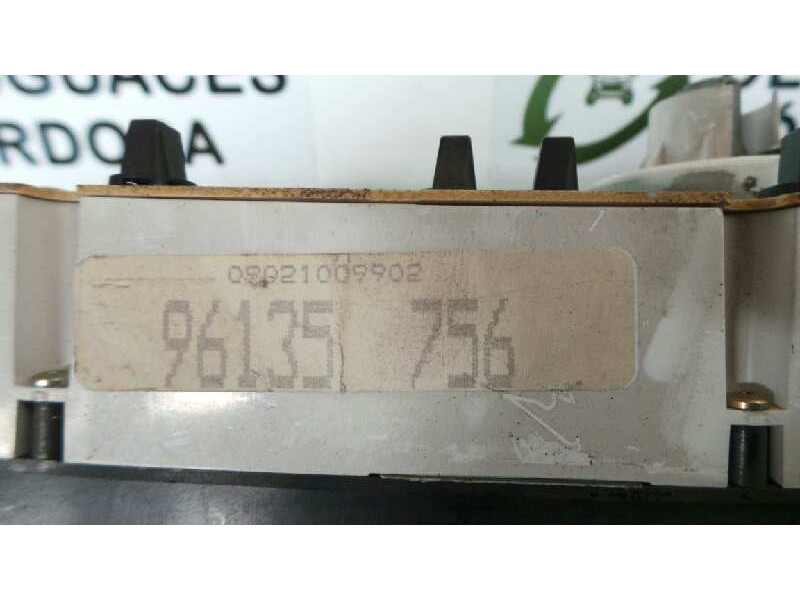 Recambio de cuadro instrumentos para citroën xantia berlina 1.8 cat (lfx / xu7jb) referencia OEM IAM 96135756  
