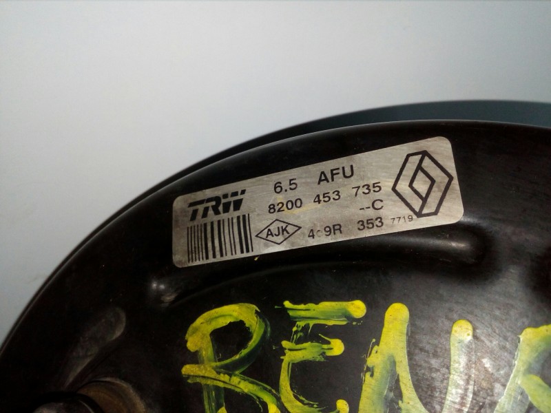 Recambio de servofreno para renault megane ii berlina 5p 1.5 dci diesel referencia OEM IAM 8200453735C  TRW