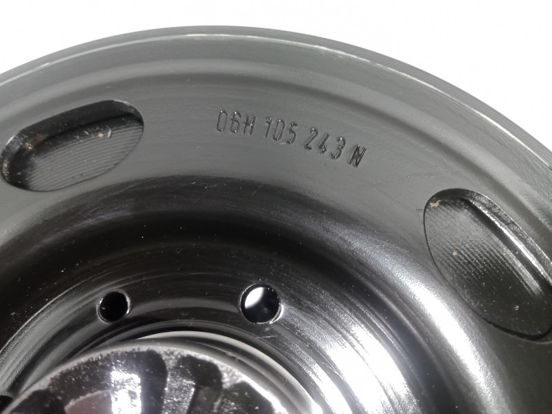 Recambio de polea cigueñal para audi a3 (8p) 1.9 tdi referencia OEM IAM 06H105243N  