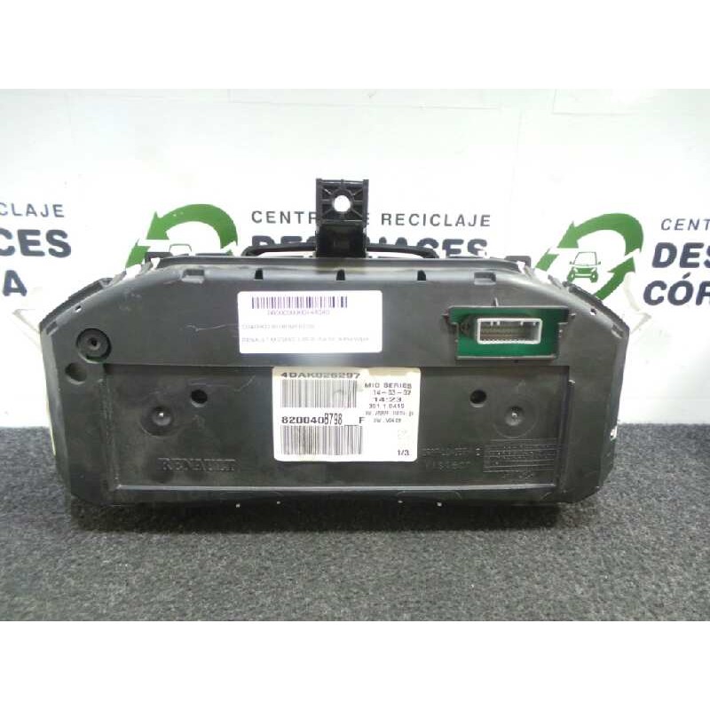 Recambio de cuadro instrumentos para renault megane ii berlina 5p authentique referencia OEM IAM 8200408798F-4DAK026297-35110419