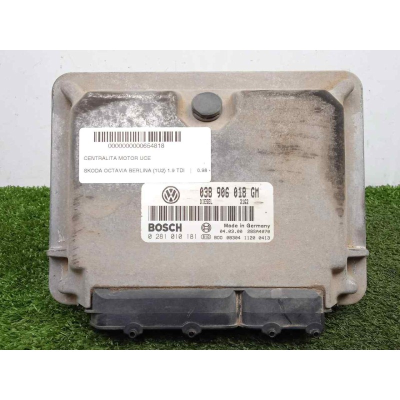 Recambio de centralita motor uce para skoda octavia berlina (1u2) 1.9 tdi referencia OEM IAM 0281010181-038906018GM-EDC15V EDC15