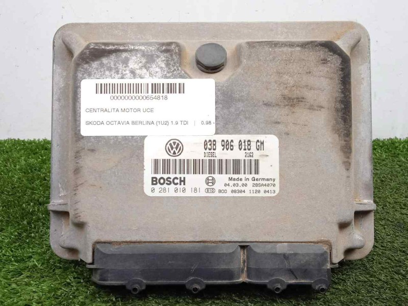 Recambio de centralita motor uce para skoda octavia berlina (1u2) 1.9 tdi referencia OEM IAM 0281010181-038906018GM-EDC15V EDC15