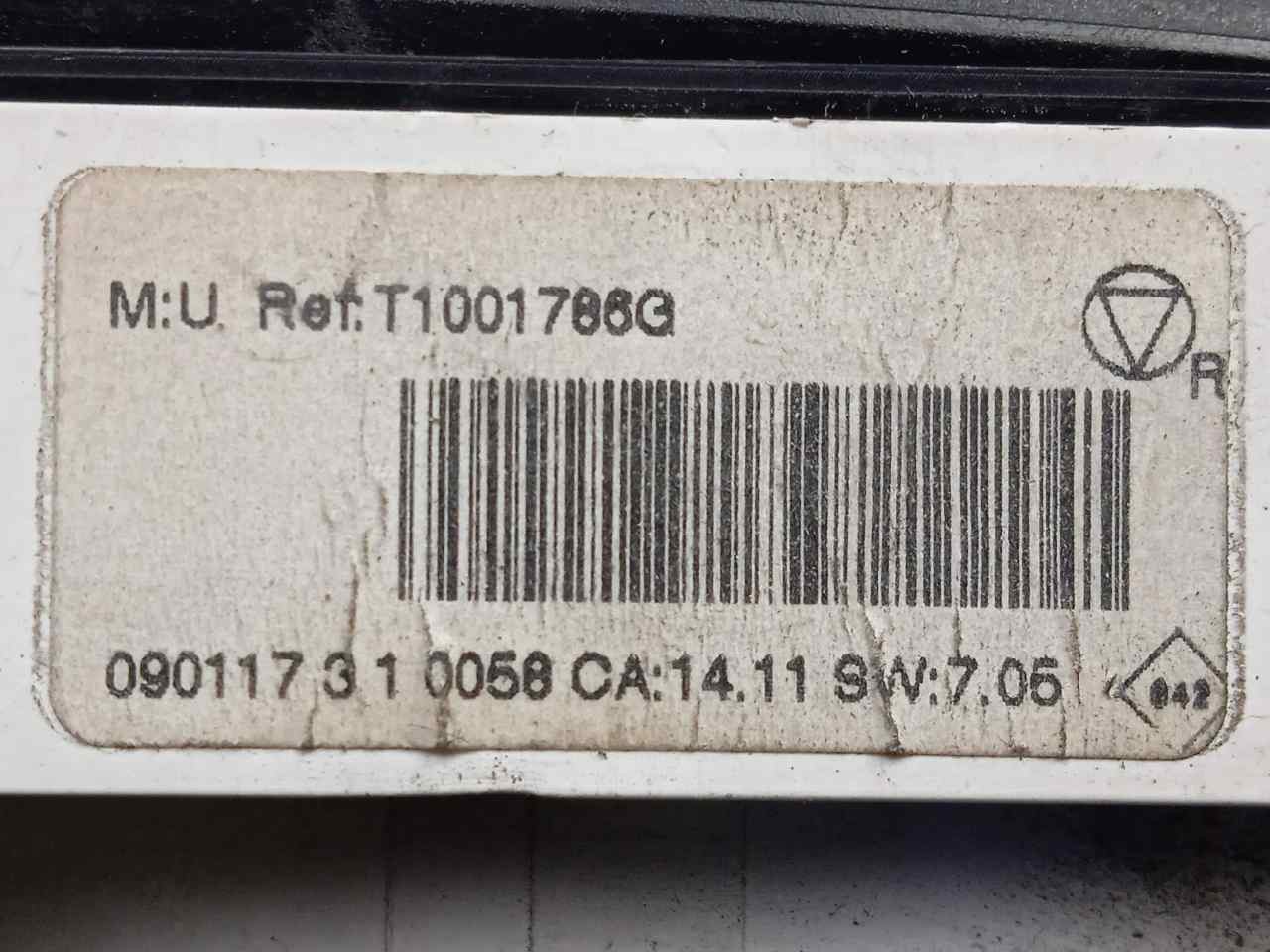 T1001786G HEATING / AIR CONDITIONING CONTROL PANEL / 667015 FOR RENAULT ...