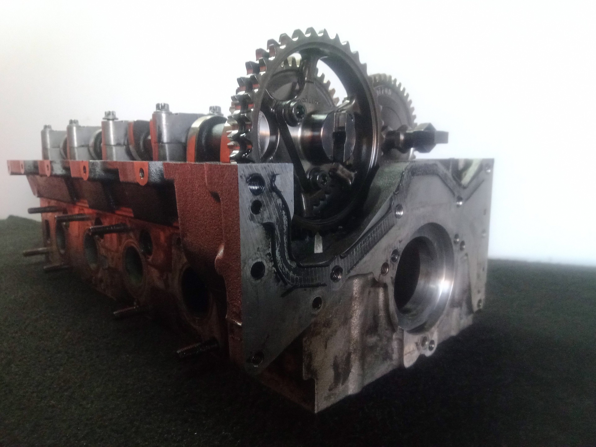 R6110162001 ENGINE CYLINDER HEAD / 576584 FOR MERCEDES-BENZ CLASS C W203 BE - Picture 4 of 10