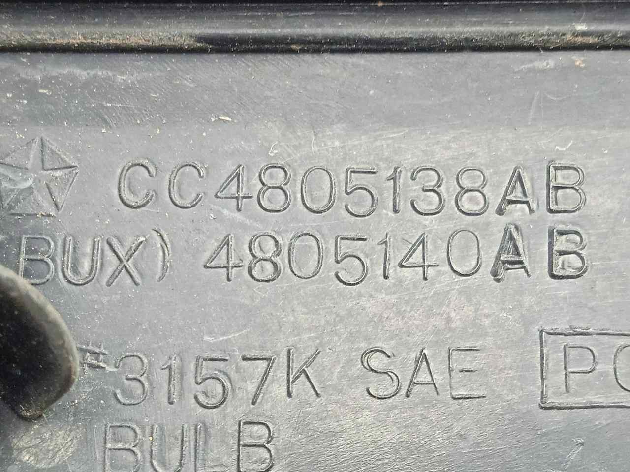 CC4805138AB - 4805140AB FRONT RIGHT HEADLIGHT / 618503 FOR CHRYSLER 300 M LR 2 - Picture 4 of 10