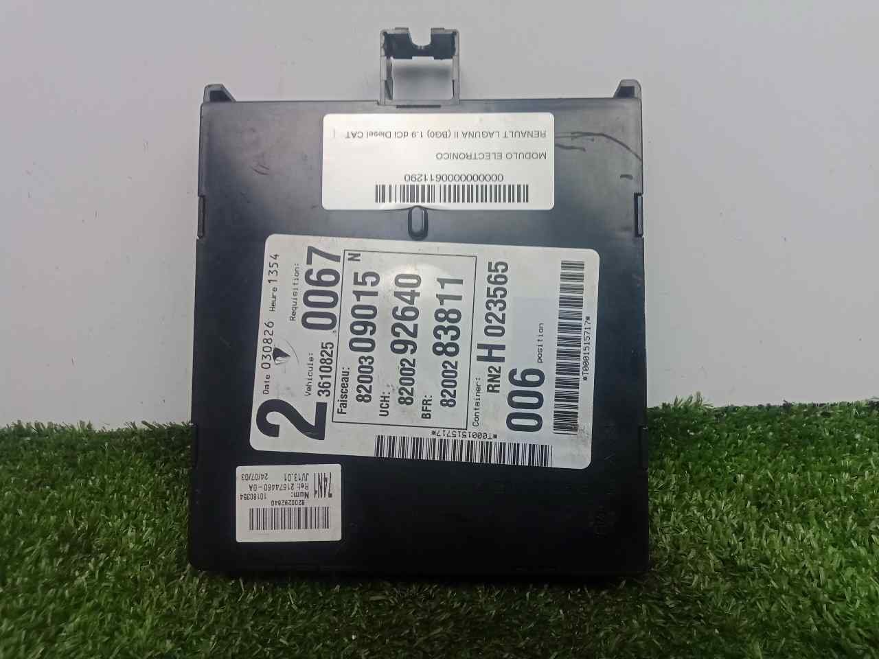 8200309015 - 8200292640 - 8200283811 - 3610825 ELECTRONIC MODULE / 611290 FOR RE - Picture 2 of 10