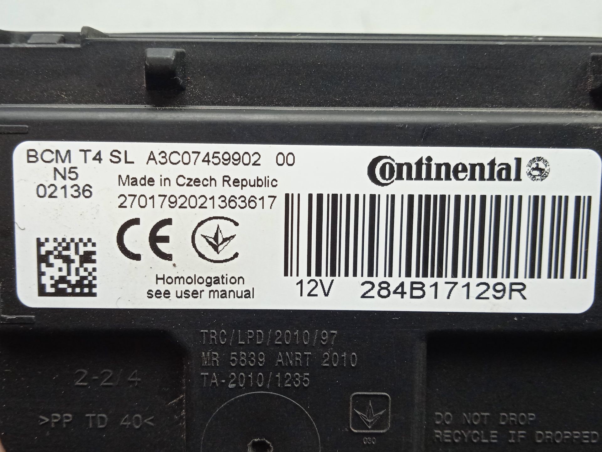 A3C07459902 - 284B17129R MODULE CONFORT / BCMT4SL / CONTINENTAL / vente en gros 716773 POUR DA