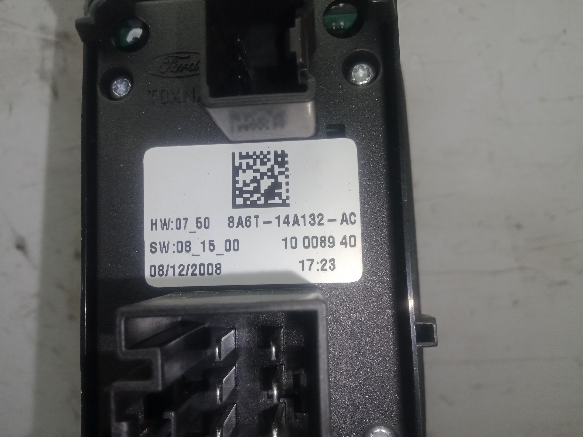 8A6T14A132AC INTERRUTTORE ALZACRISTALLI ANTERIORE SINISTRO / 729402 PER ...